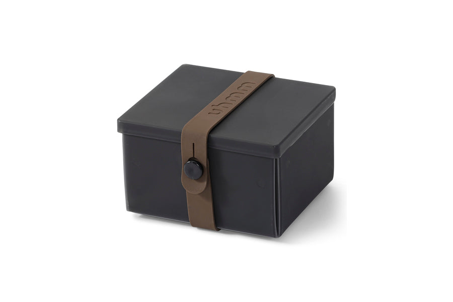 Uhmm - No. 02 Black Chalk Box/Brown Strap