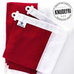 Langkilde & Søn Knudefri Stander i Dannebrog-farver til 10–11 m flagstang, 350 x 50 cm