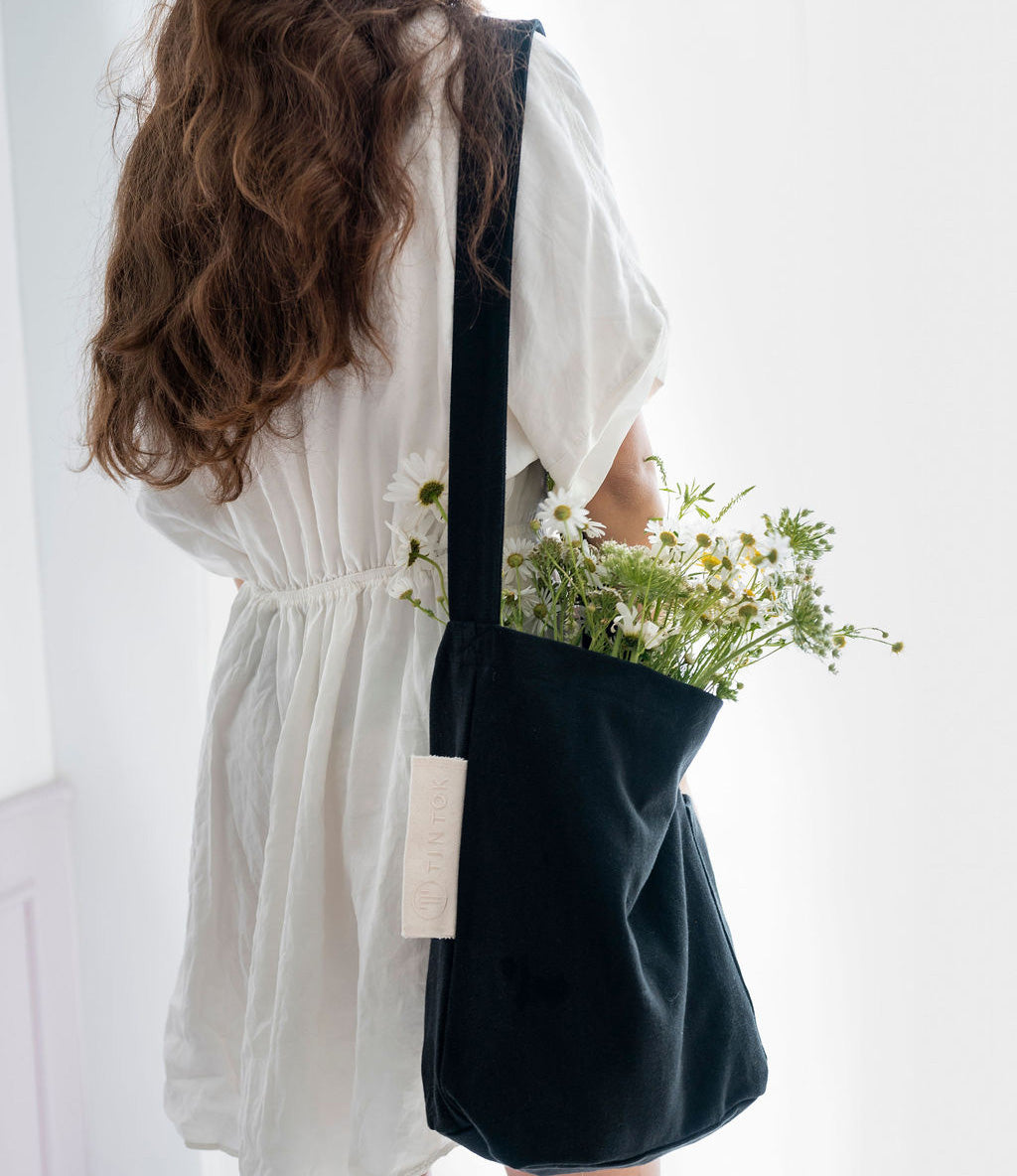 TinTok - Mira Canvas Taske - Jet Black