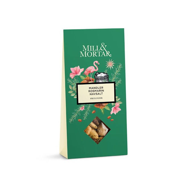 Mill & Mortar Mandler med Rosmarin og Havsalt økologisk 100 g