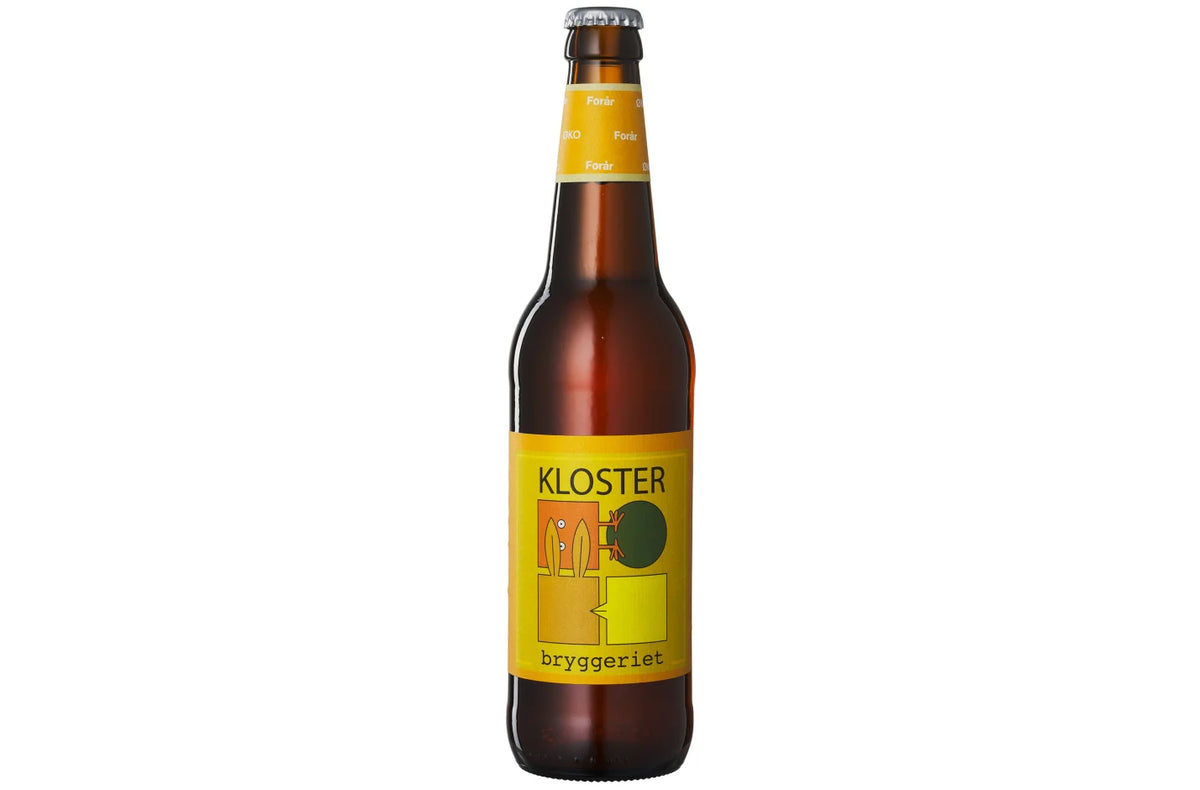 Klosterbryggeriet Forår økologisk forårsøl og påskebryg med malt og let krydderi, 33 cl