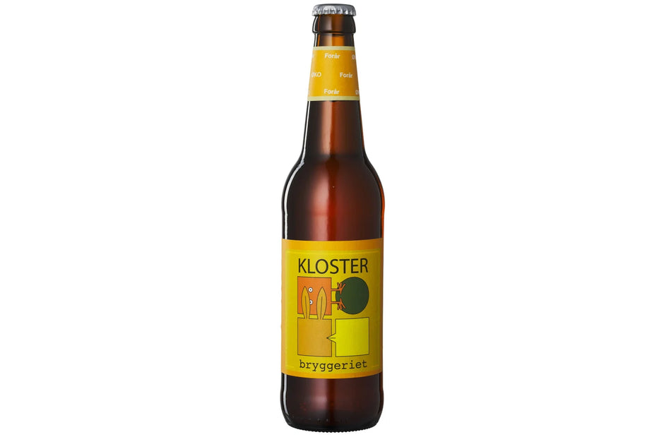 Klosterbryggeriet Forår økologisk forårsøl og påskebryg med malt og let krydderi, 33 cl