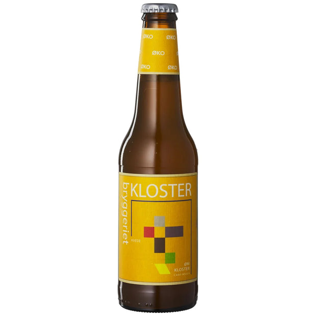 Klosterbryggeriet Hvede økologisk hvedeøl med appelsin og citrus, 33 cl