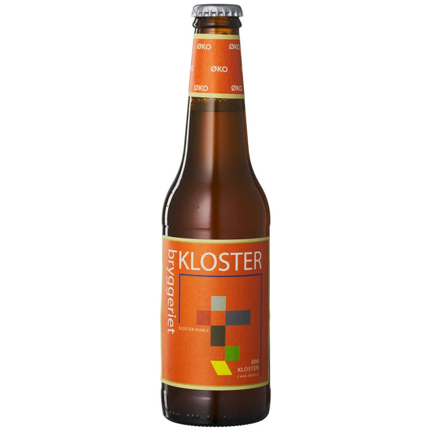 Klosterbryggeriet Klosterhumle økologisk øl med karamelmalt og humle, 33 cl
