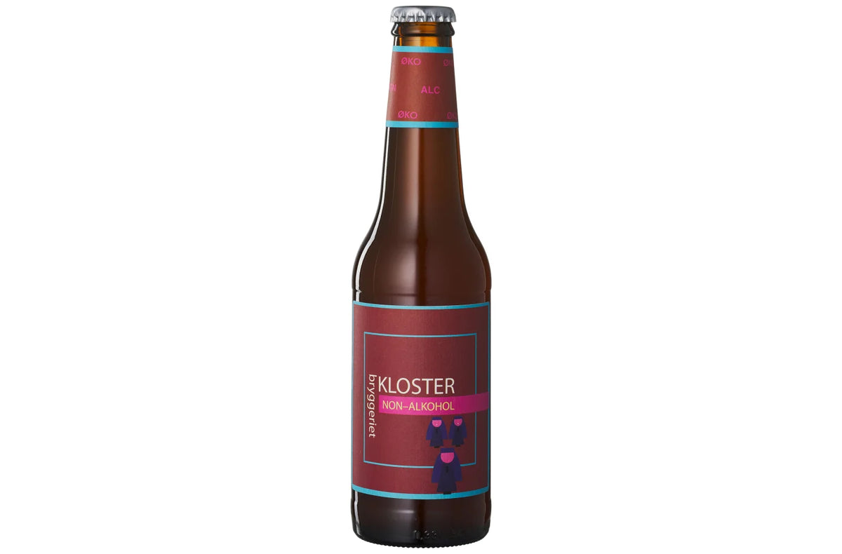 Klosterbryggeriet Nonnen Pale Ale Non Alc økologisk alkoholfri Pale Ale med humle, 33 cl