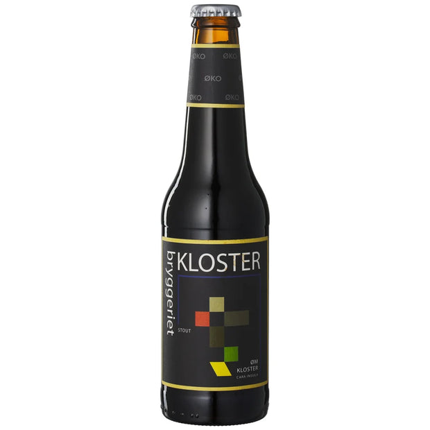 Klosterbryggeriet Kloster Stout økologisk mørk stout med lakridsrod, 33 cl